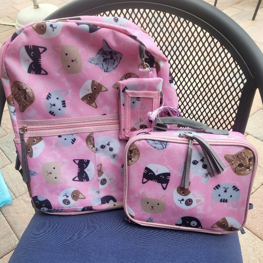 Backpack, Lunchbox Set